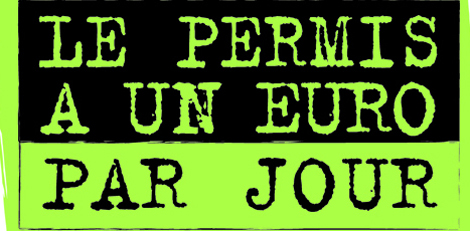 Permis à 1€ par jour